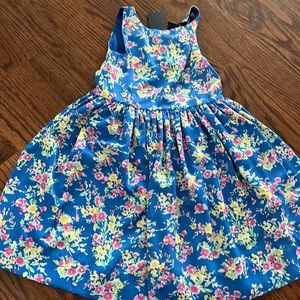 Blue floral dress, from Ralph Lauren. New with tags and never worn!